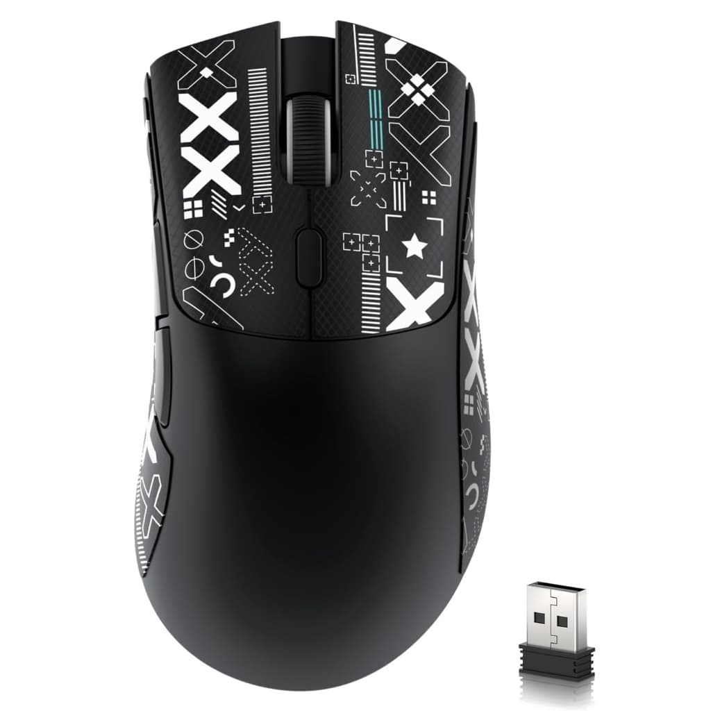 Attack Shark R1 Mouse with PAW3311 Sensor Three-mode Wireless Bluetooth Gaming Mouse Customizable