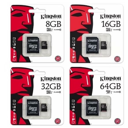 Cartão De Memória Kingston Micro Sd Card Classe 10 100mb/S 64gb128gb 256gb 512gb Tf