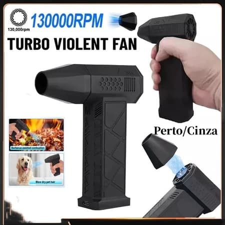 130000RPM Mini Turbo Jet Fan Poderosa Velocidade Do Vento 35 M/s Ventilador De Jato De Alta Potência