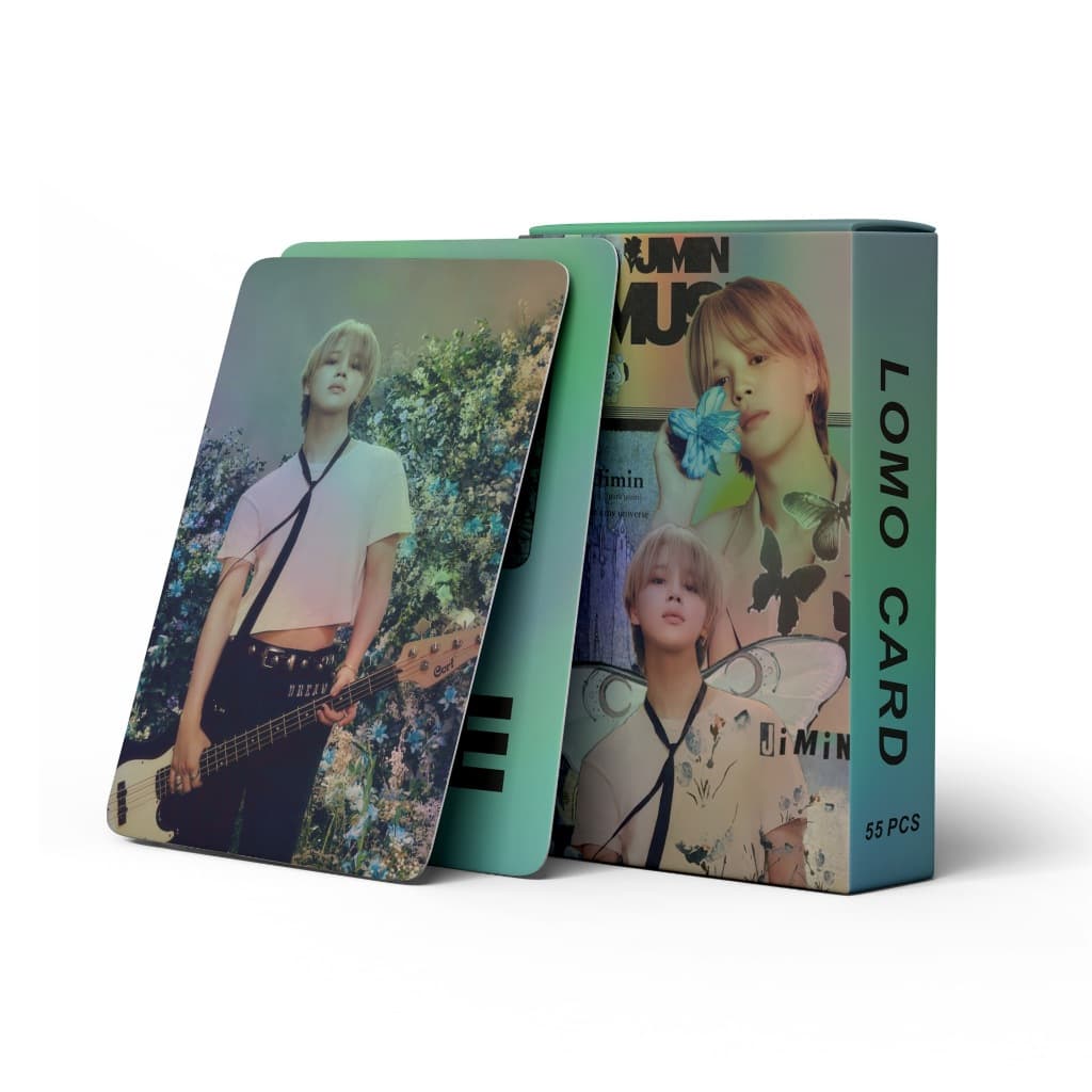 KPOP 55pcs/box BTS JIMIN Photocards MUSE LOMO Cartão De Coleção De Cartões Postais (Estoque Pronto)