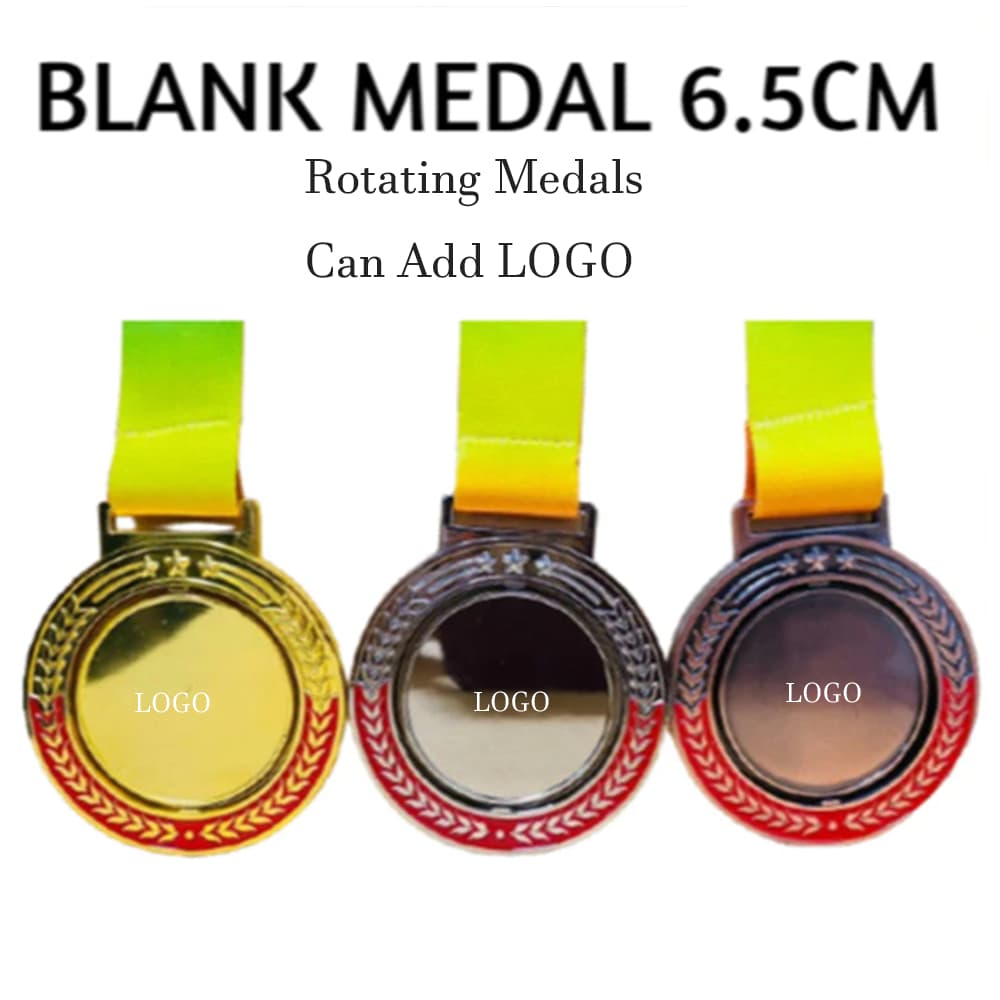 Free + LOGO , In Stock Hot New Products Rotating Medal Series Medalhas Esportivas Escolares De Ouro , Prata E Bronze Suprimentos (zengcaizhen.ph)