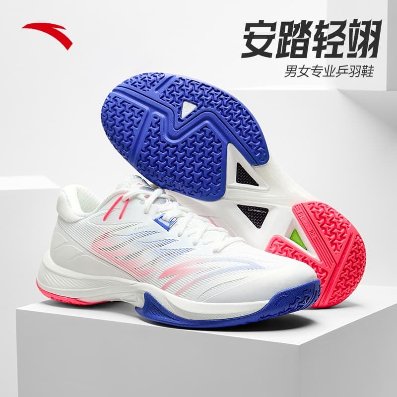 ANTA Sapatos De Badminton Unissex Ping Pong Voleibol Tênis De Mesa Estáveis E Resistentes Ao Desgaste 412510971