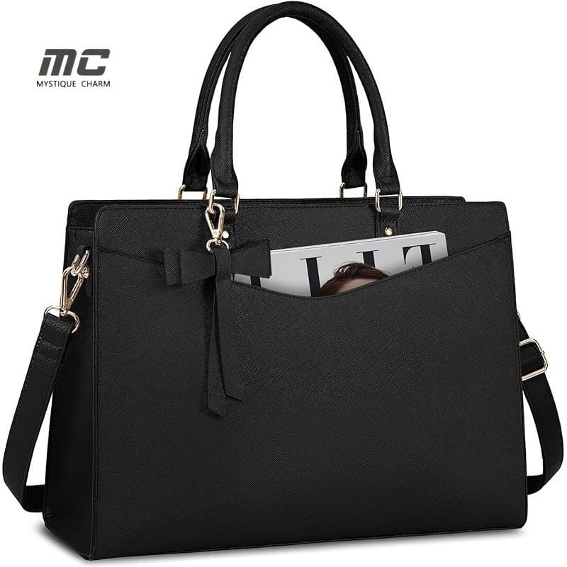 [MC] bolsa para notebook feminina couro 15.6 bolsa notebook feminina bolsa para computador feminina bolsa tote notebook