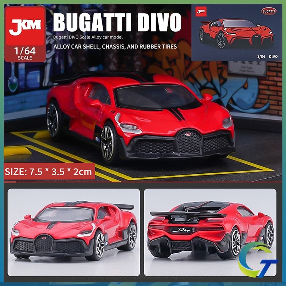 1 : 64 Bugatti DIVO Diecast Toys Modelo De Carro Carros Liga Coleção De Brinquedos Presente Para Meninos E Crianças