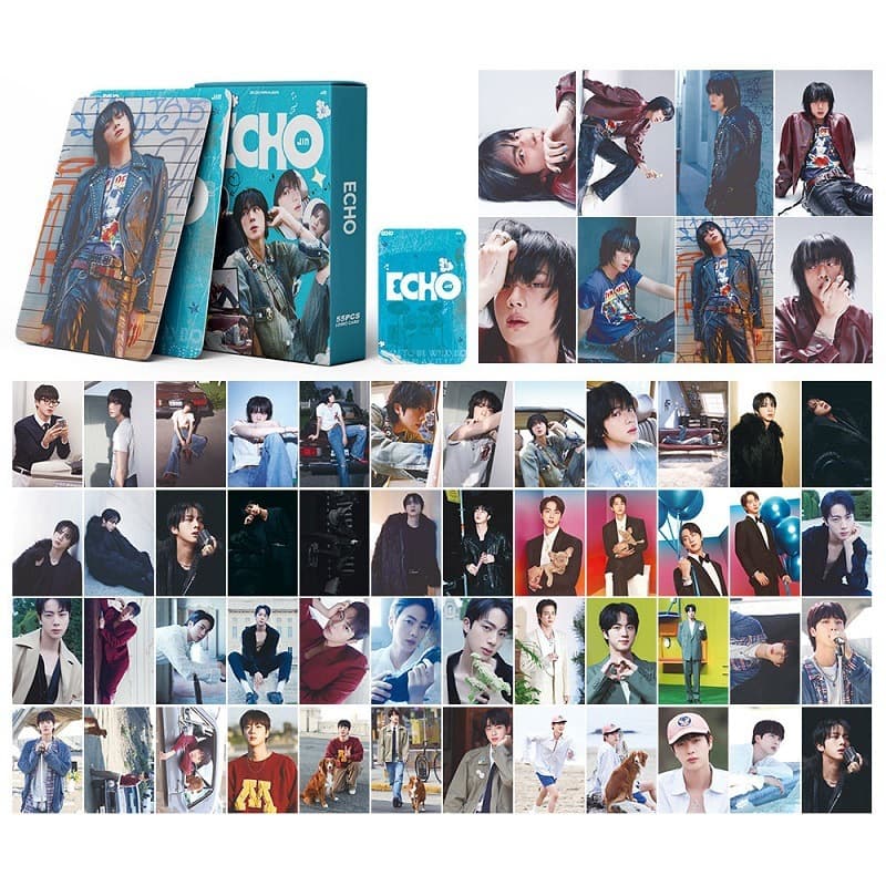 55pcs/box Jin ECHO SUGA Álbum Road To D-Day Photocards V-WINTER AHEAD JUNG KOOK Ainda Sou J-HOPE SWEET DREAMS Cartões Lo