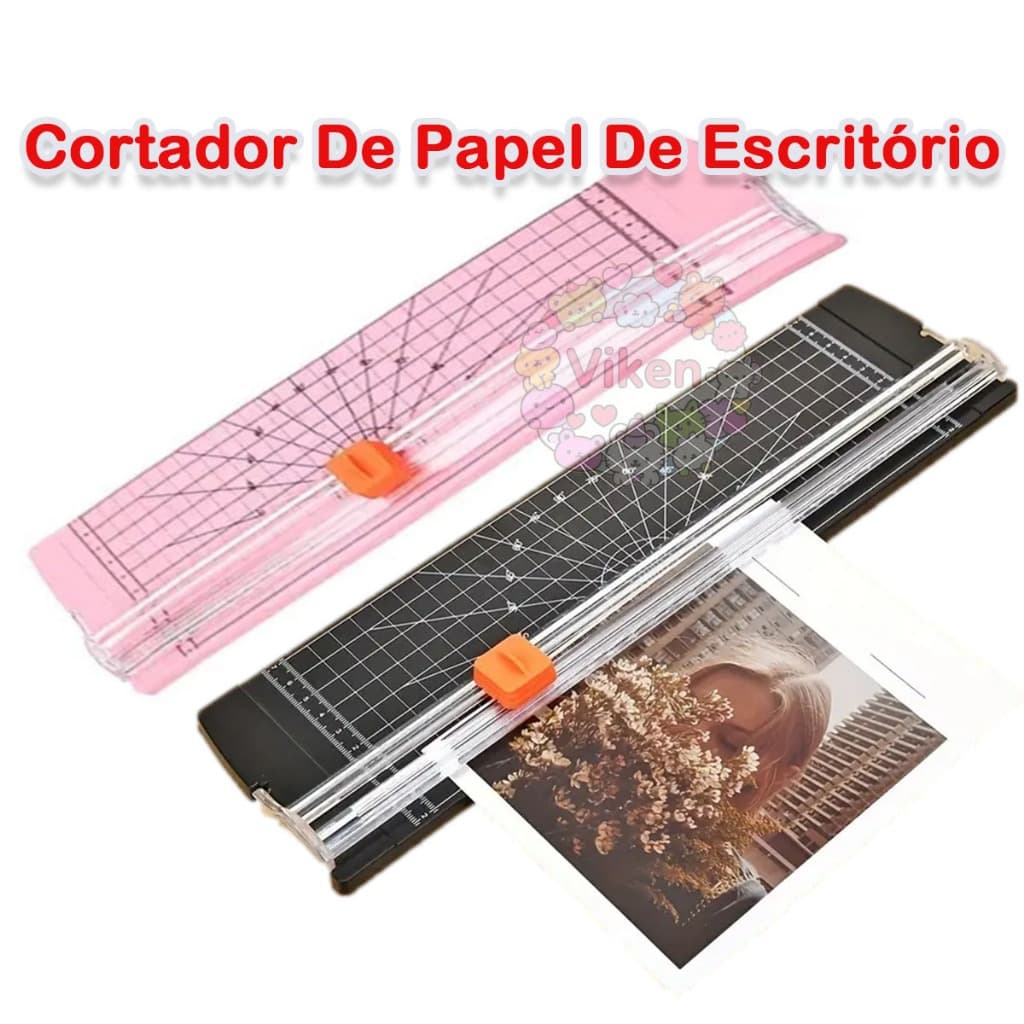 Guilhotina Portátil Cortador De Papel A4 A3, 36.5cmx9.5cm Material Escritório