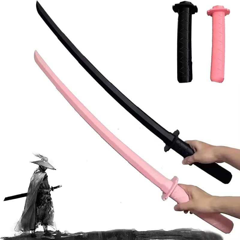 Brinquedo katana Retrátil Com Gravidade Impressa Em 3D , Adereços Cos Retráteis , Descompressão Criativa Divertida