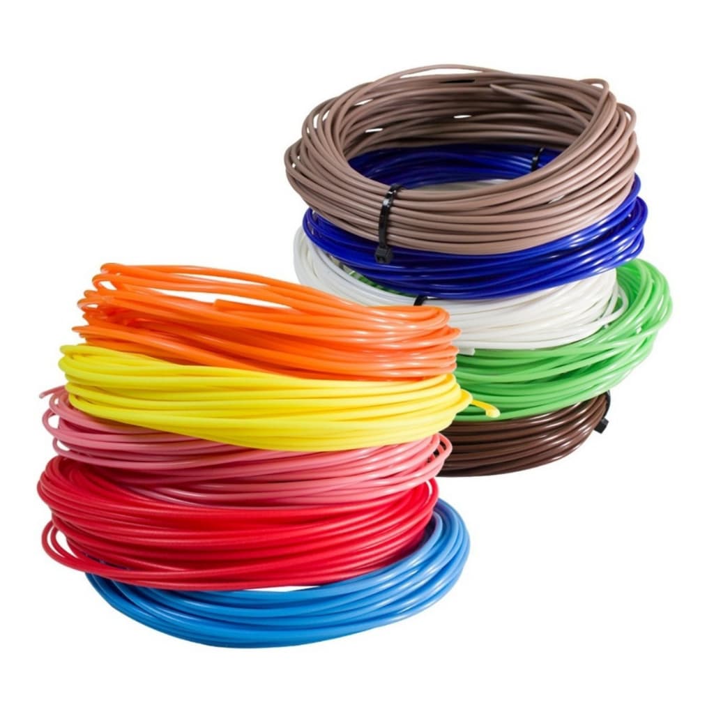 Haosin Refil Filamento Abs Kit 10 Cores 50M Impressora 3d Caneta