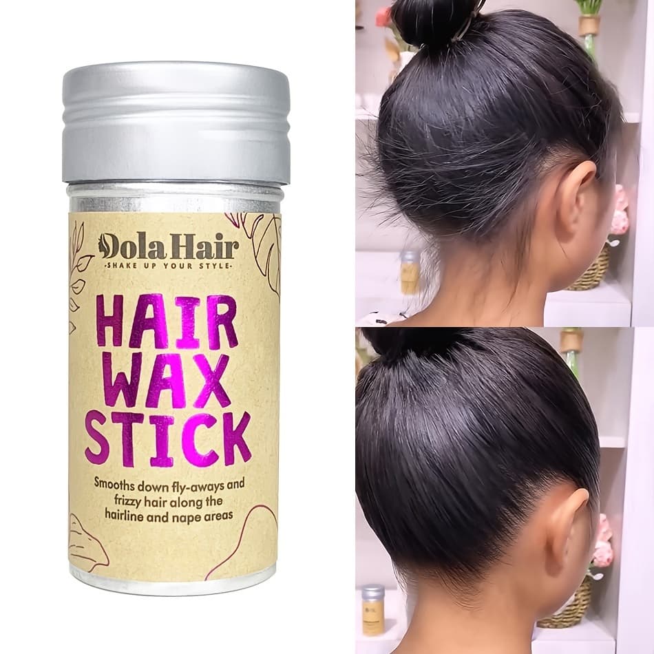 Bastão De Cera De Cabelo , Para Perucas Controle De Borda , Liso , Pomada Estilo Não Gordurosa Voar , Longe E Cabelos Crespos