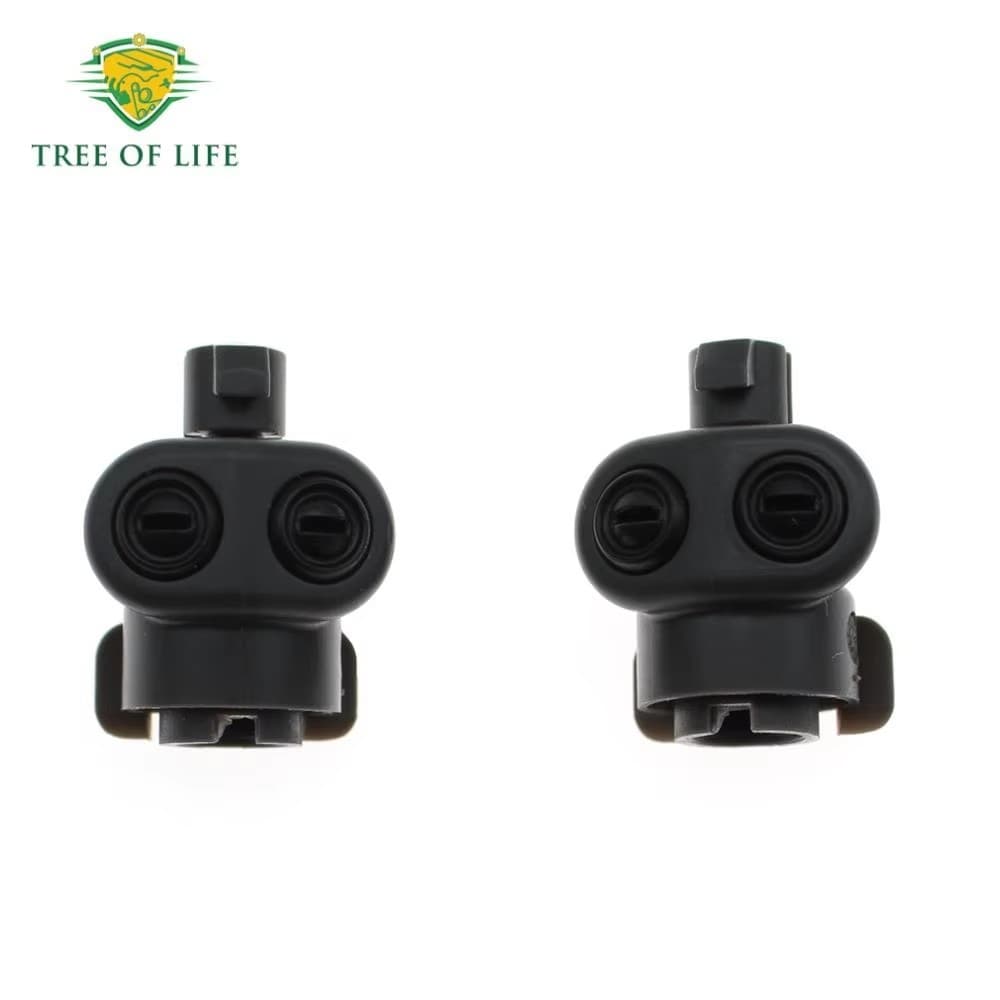 Para Nissan Qashqai Ford Focus Mondeo Ganha Farol Do Carro Limpeza Lavadora Spray Bico Jet Capa Titular Conector