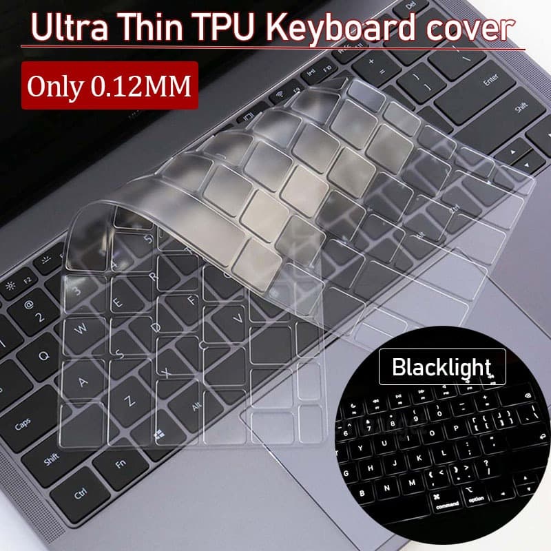 Captura de teclado Ultra Thin TPU para Macbook Air M1 M2 M3 M4 US Keyboard skin protection A2337 A2681 A3240 A3113
