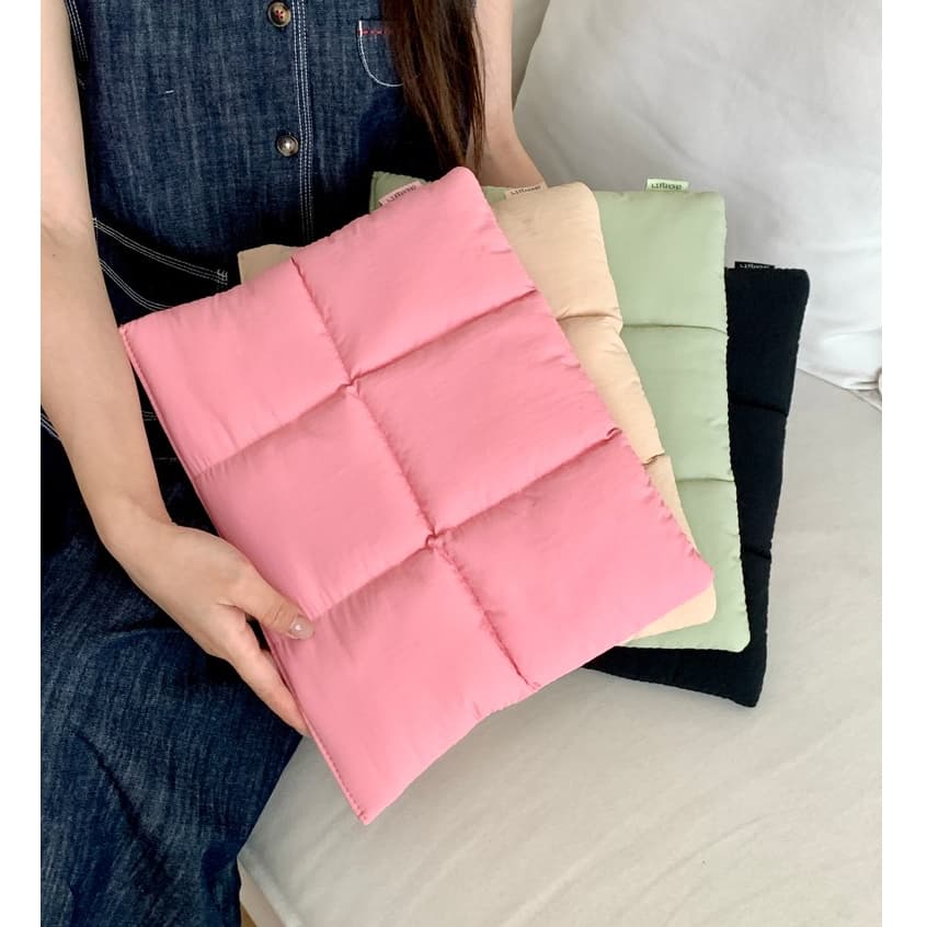 Bolsa Para Laptop Fashion Simples Com Seis Compartimentos , À Prova D'água De Choque , Compatível Mac Air/Pro 13.3 13.6 