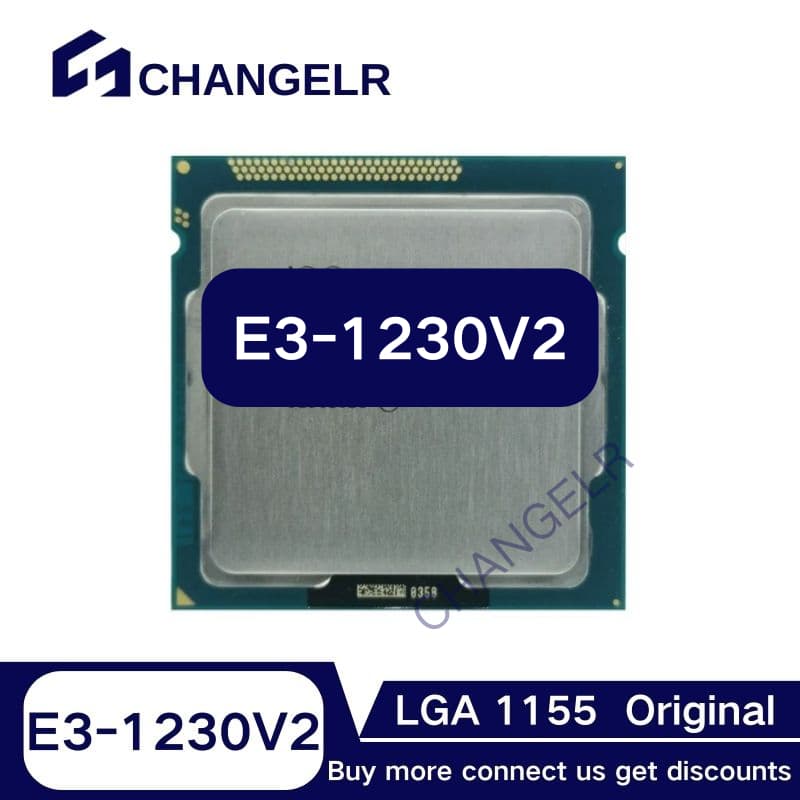 Xeon E3 1230 v2 E3-1230v2 3.3 GHz Processador CPU Quad-Core 8M 69W LGA1155