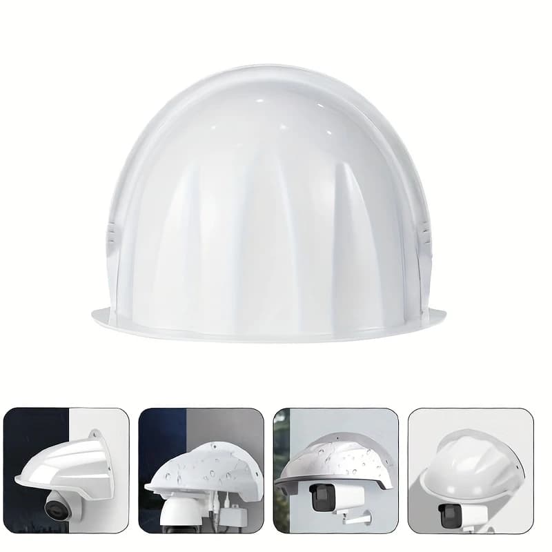 Protetor Câmera Segurança Dome Capa Proteção Resistente Chuva Curvo Parede Impermeável Case Alta Qualidade