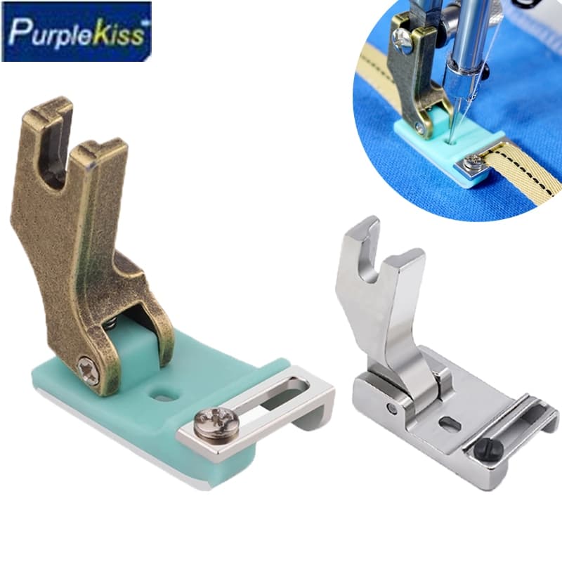 Calcador Multifuncional Para Bainha E Dobrável , Guia De Cinta De Renda , Borda De Plástico Máquinas De Costura Industr