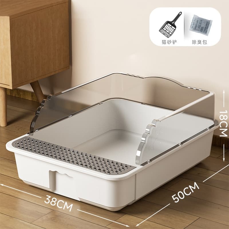 Caixa De Areia Para Gatos Grandes , Vaso Sanitário Resistente