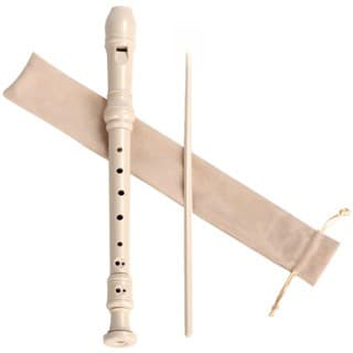 Flauta Doce DHS Soprano Germânica 8 Furos Tom C (Dó) – Ideal para Estudantes