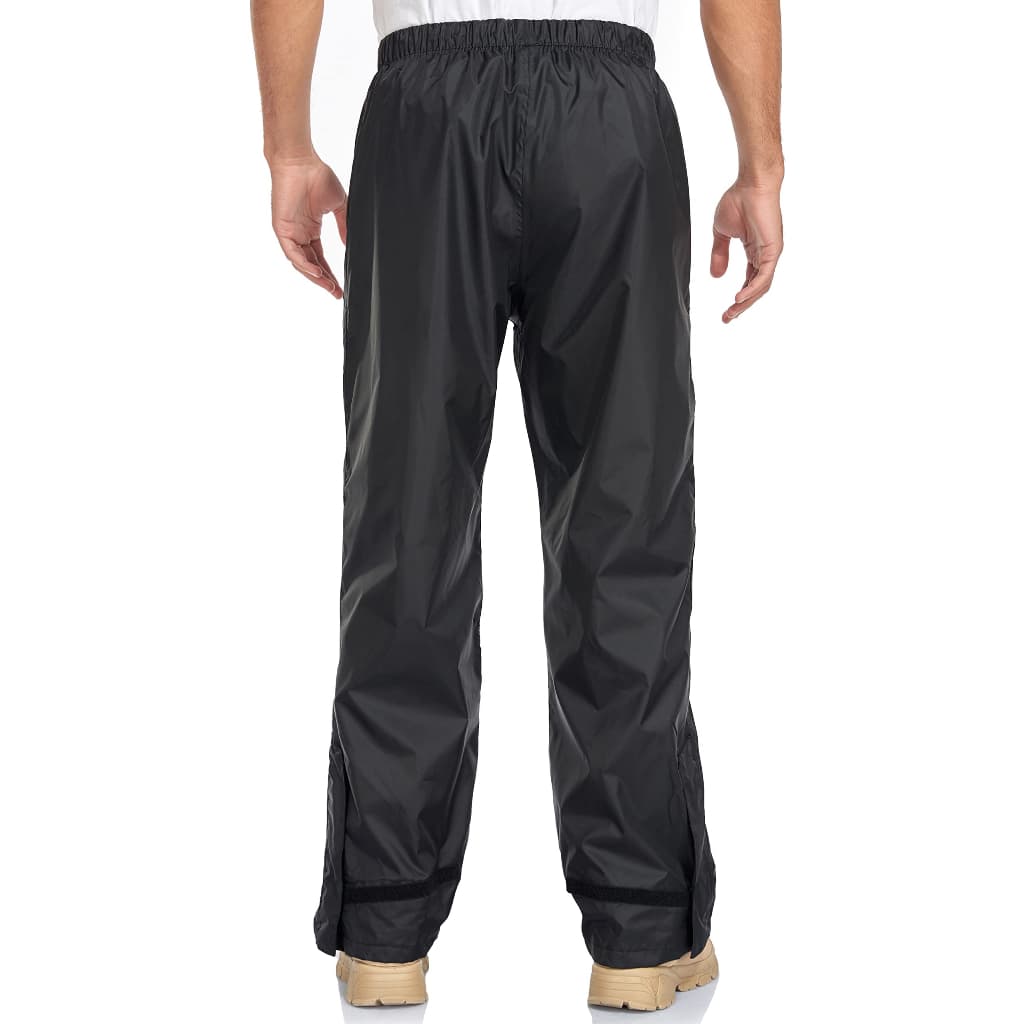 Calça De Chuva Motoqueiro Impermeável Reforçada Em Pvc Flexível-Motociclista À Prova D’água