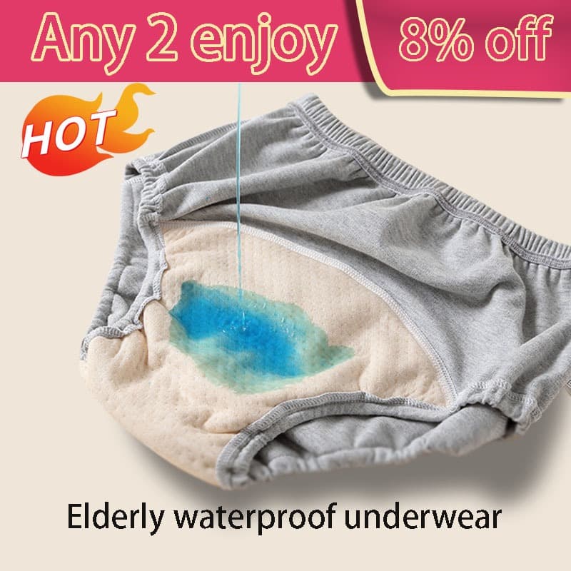 Fraldas De Algodão Absorventes E À Prova De Vazamentos Para Adultos Calças De Podem Ser Lavadas Com Água