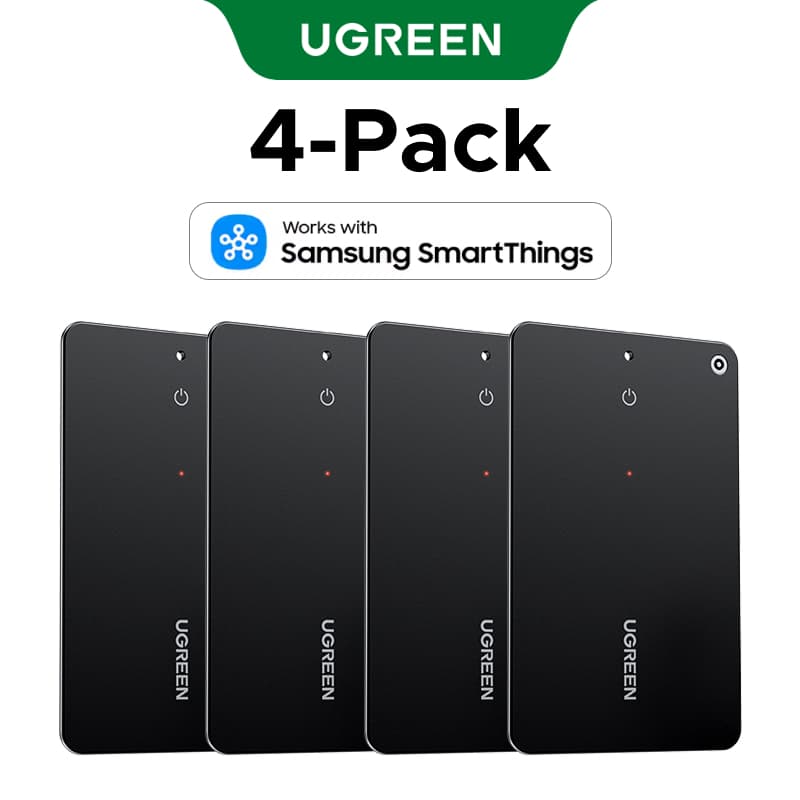 UGREEN Tracker Slim SmartThings AirTag Smart Finder Para Samsung GPS Dispositivo Anti-Perda Bateria De Lítio Tipo Cartão