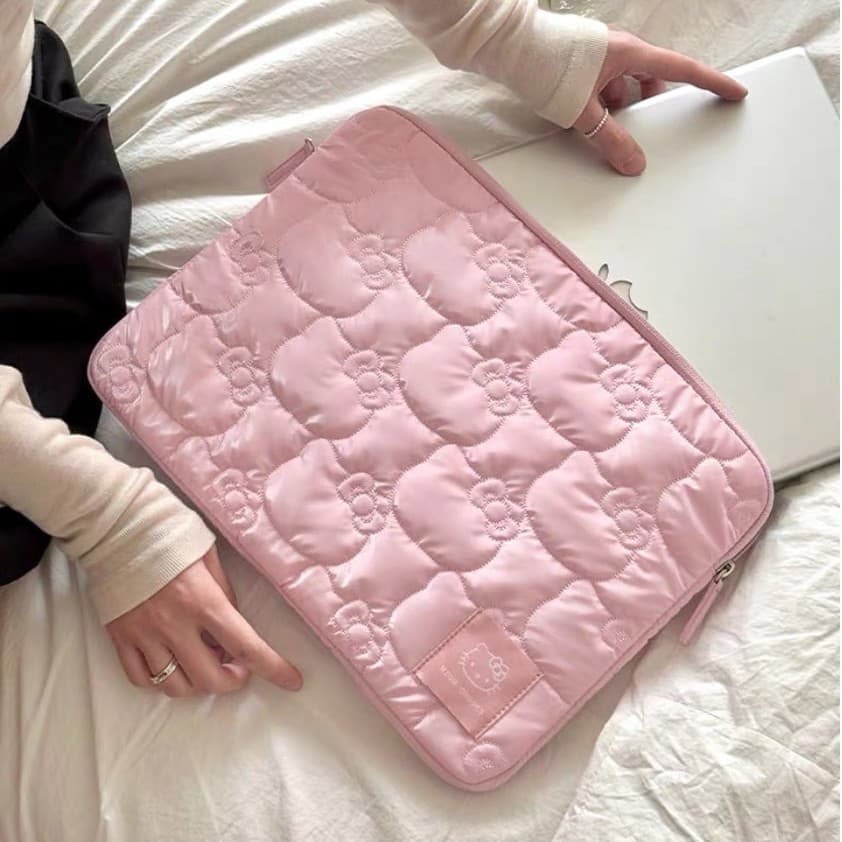 Bolsa Interna Para Laptop KAZUM Fofa Hello Kitty Coreana De Armazenamento Tablet iPad De 11/13/15 Polegadas