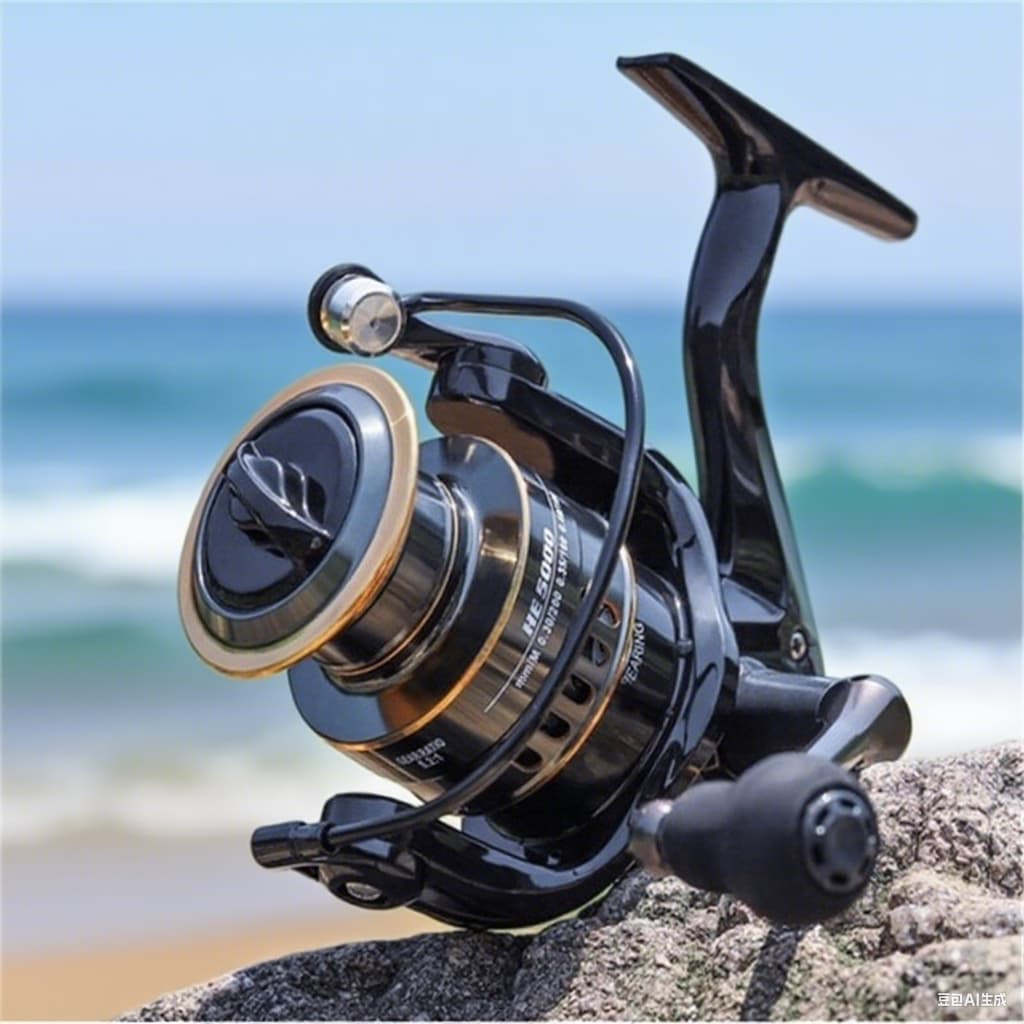 HD7000 Carretel De Pesca De Força Máxima Line18 + 1 Rolamentos De Esferas Isca De Projeção De Carbono .