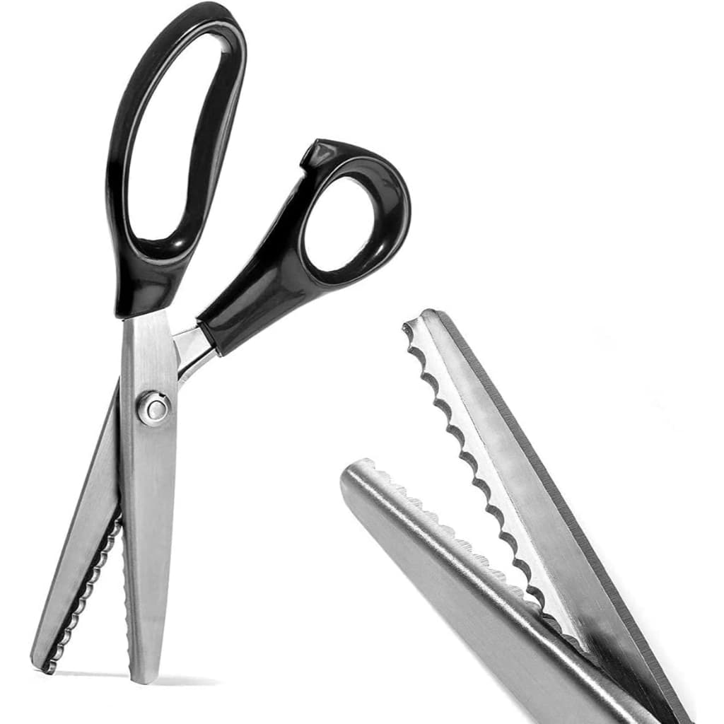 Tesoura de Picotar Tecidos ondulado