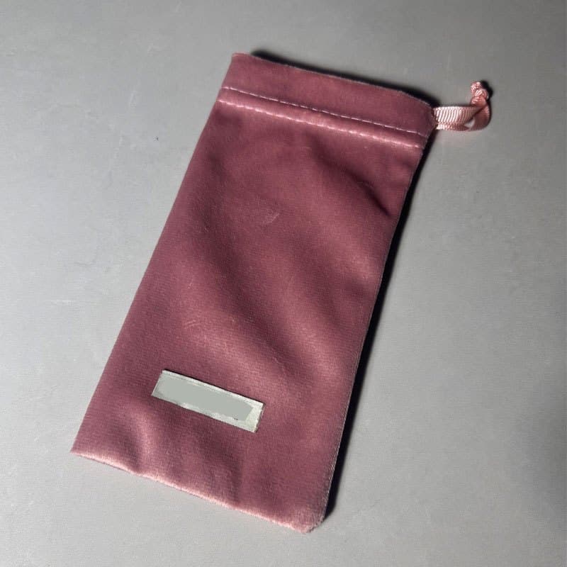 Bolsa De Óculos De Veludo Para Presente Grátis