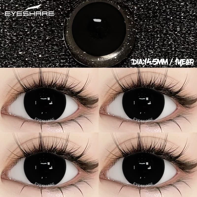 Lentes De Contato Para Os Olhos 12 Cores Cosplay Cosméticos Coloridos Olho De Cor O Dia Das Bruxas Uso Analal