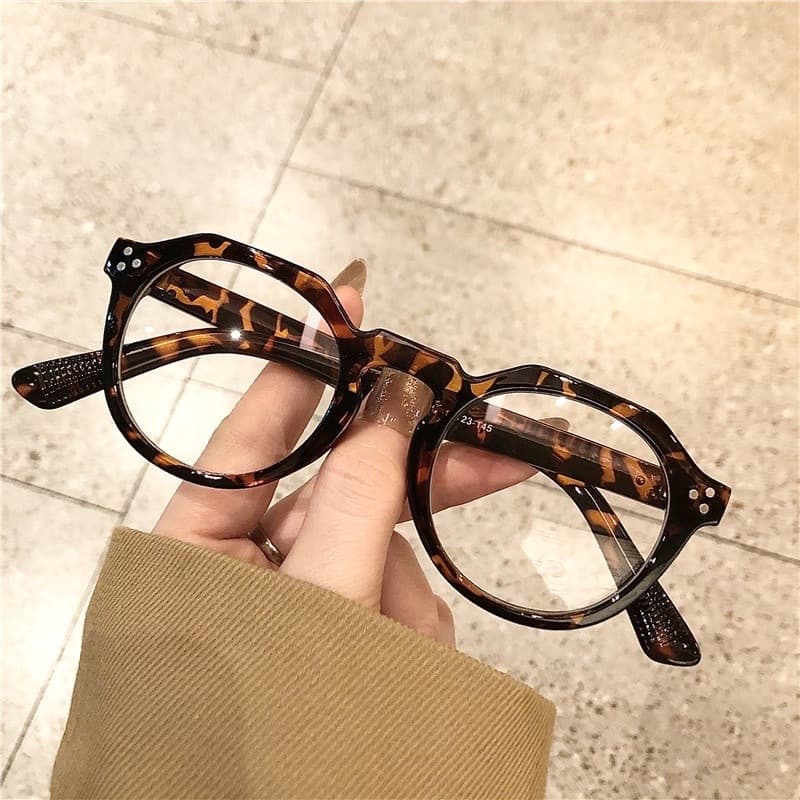 Retro Vintage Redondo Gregory Peck Óculos De Miopia Armação Óptica Acetato Para Luz Azul Oculos De Grau