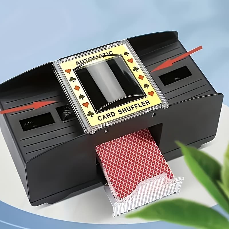 Embaralhador Automático Cartas Uno Baralho Truco