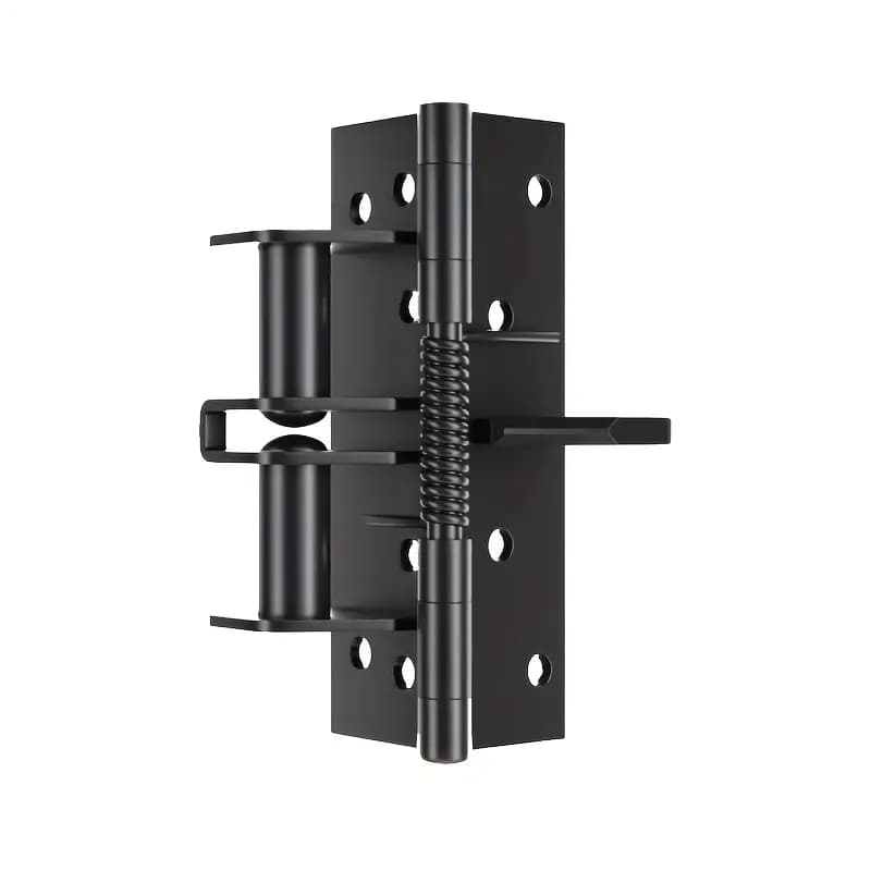 Dobradiças de Fecho de Porta Automático de Aço Inoxidável com Mola Ajustável