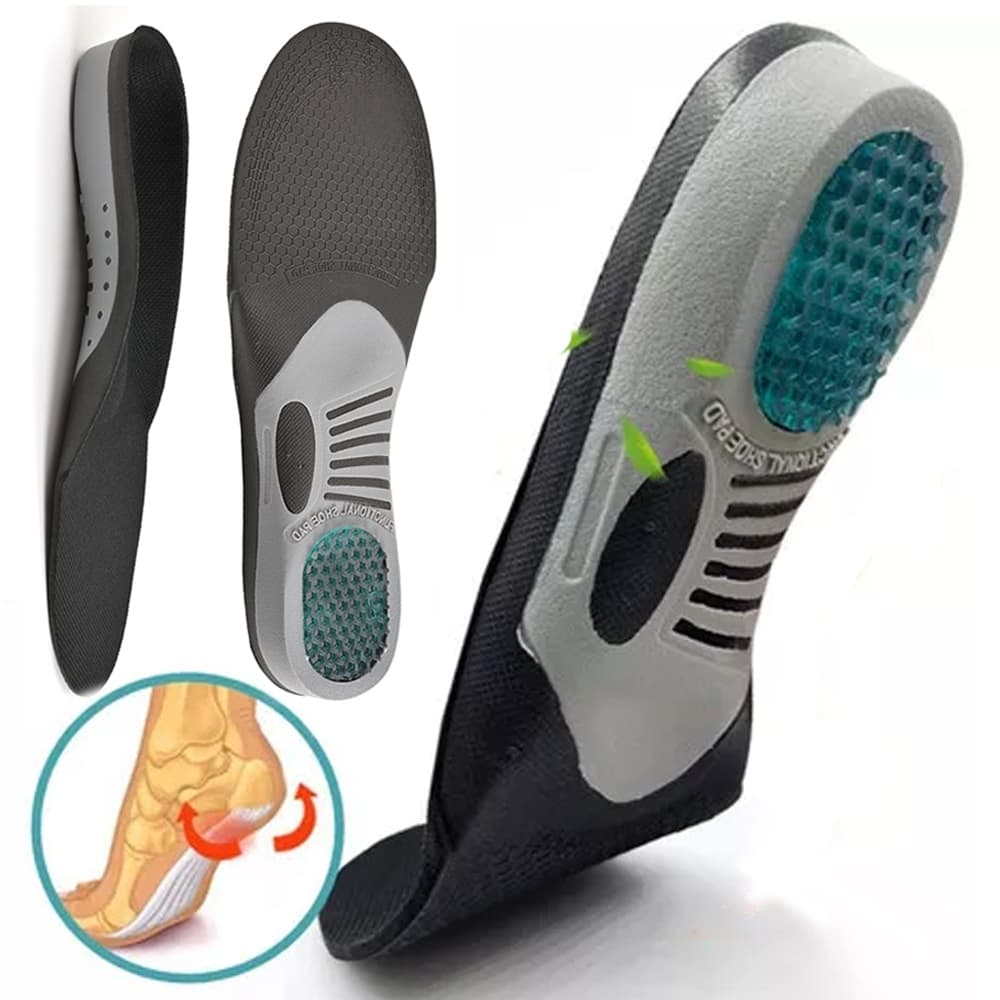 Palmilha Ortopédica Alivio Imediato Para Esporão de Calcâneo e Fascite Plantar