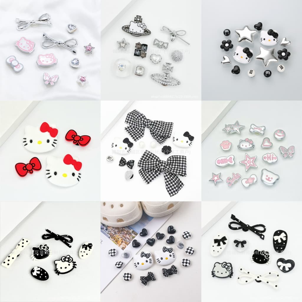 Novo Estilo KT Dos Desenhos Animados Encantos Para Sandália Acessórios