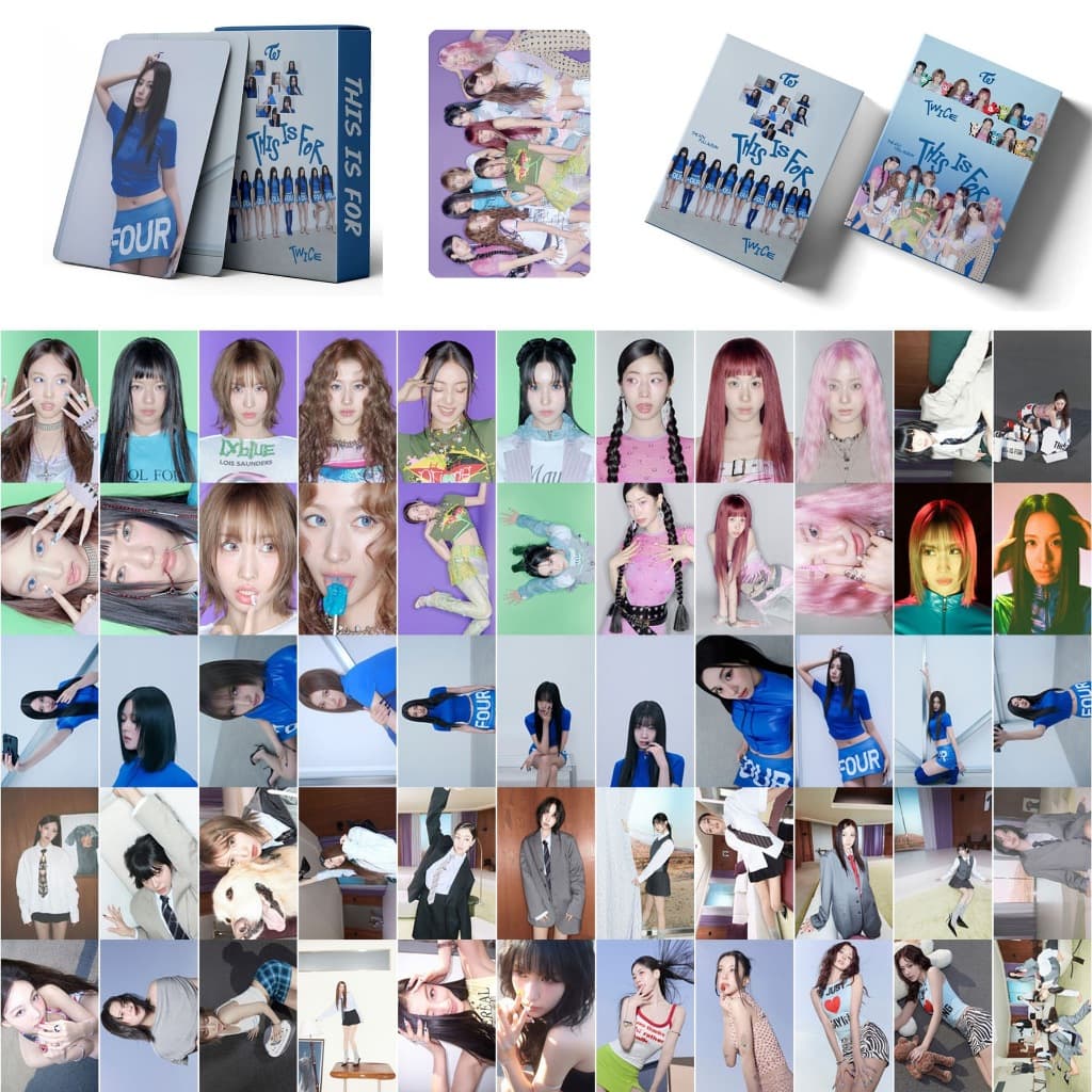 55pcs/box Duas Vezes NAYEON Inemy POP ! Este É Para Photocards Casa Doce Uma Vez IM Estratégia Lomo Cards 2025 Saudações