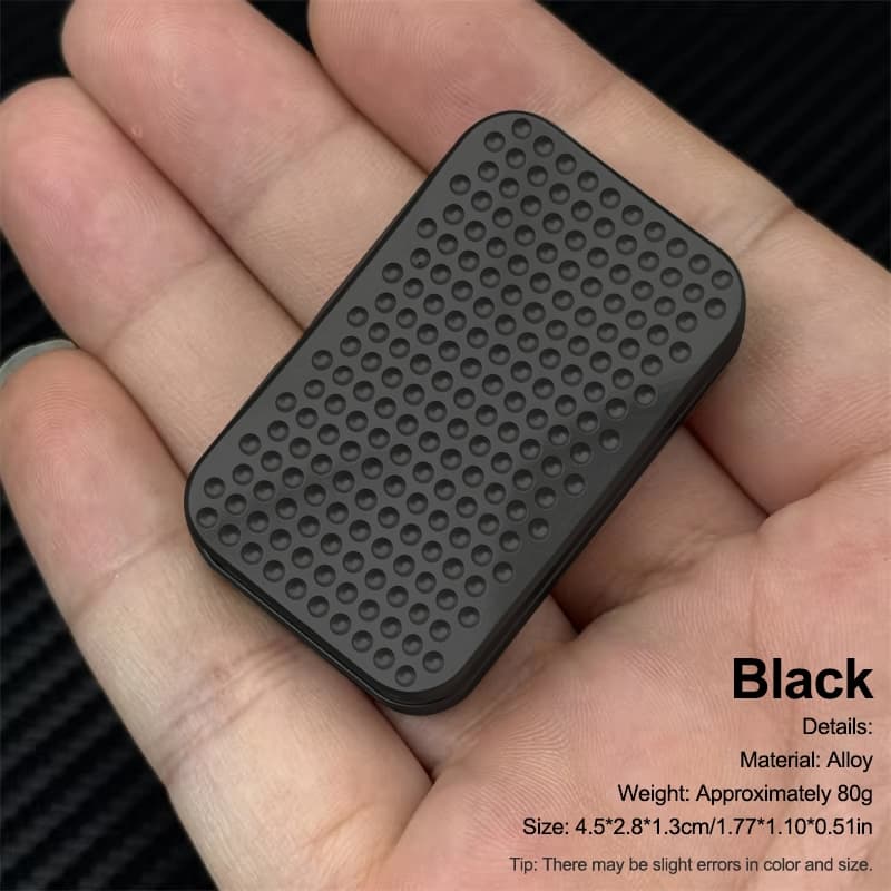 Soapbox Infinito Bit Diapasão Magnético Push Slider Descompressão Parágrafo EDC Snap Moedas Brinquedos Sonic