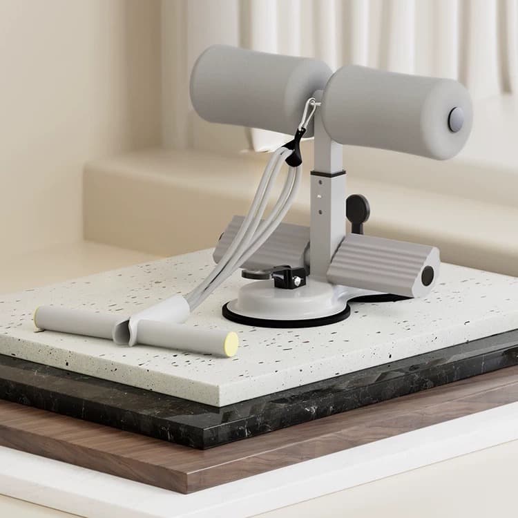 Dispositivo de treinamento abdominal assistido Fitness unissex ventosa tipo abdômen equipamento de exercício muscular
