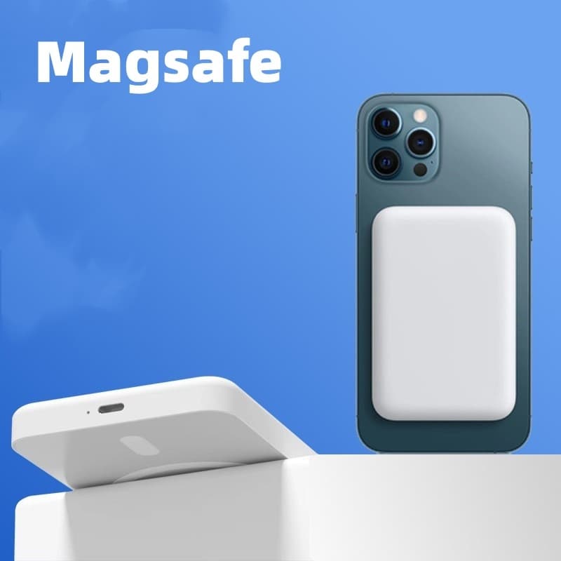 Carregador Portátil 3000Mah/5000Mah/7000Mah Magsafe Indução iPhone Apple Sem fio Bateria Carga