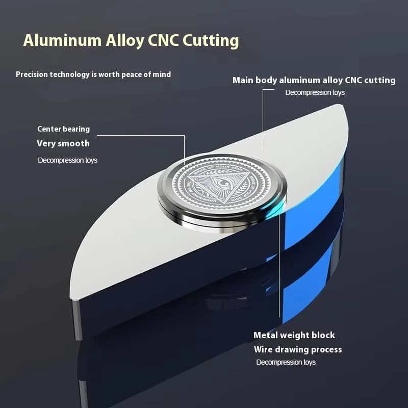 Metal EDC Fidget rotator , Brinquedo Rotador manual , Presente Para Crianças , Adolescentes , Alívio Do Estresse , Venda