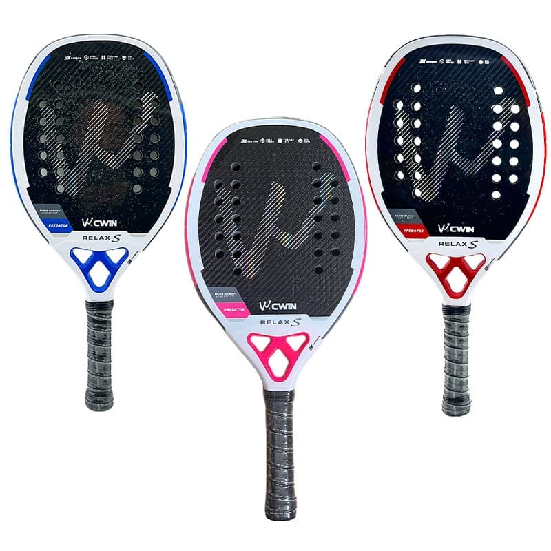 CWIN Raquete De Tênis De Praia Fibra Carbono 3K Profissional Vingadores Ferozes Altamente Letal 2025 Novo