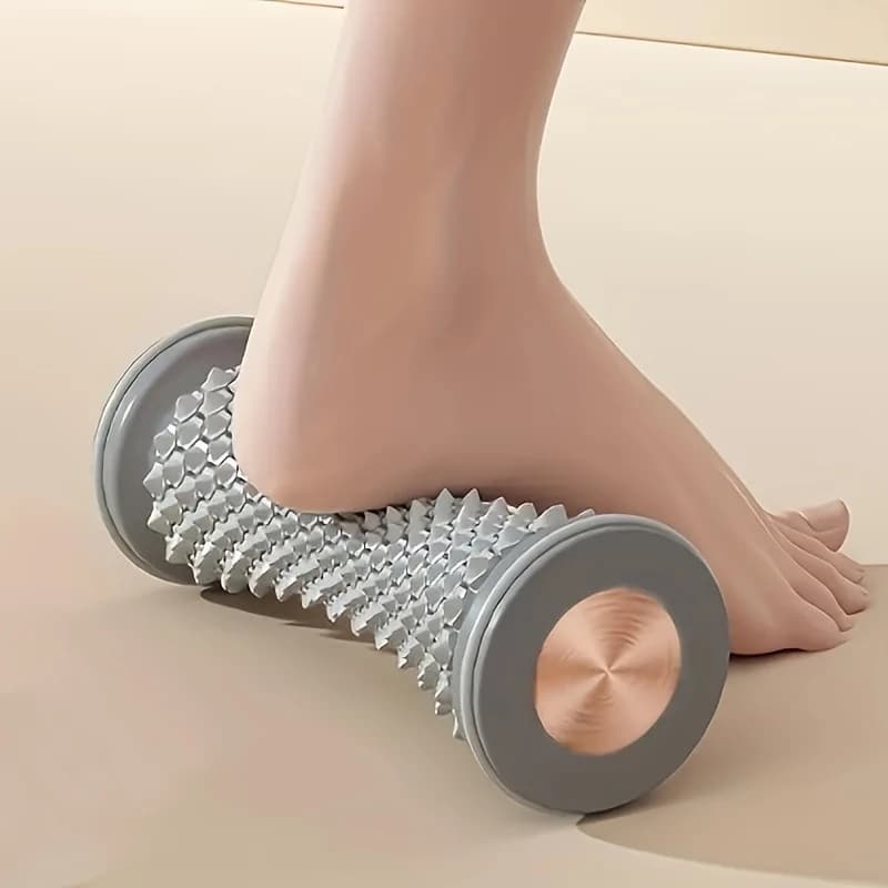 Massageador De Pés Rolo De Massagem Yoga Bola Fáscia Plantar Cuidados De Relaxamento Muscular Manual De Plástic