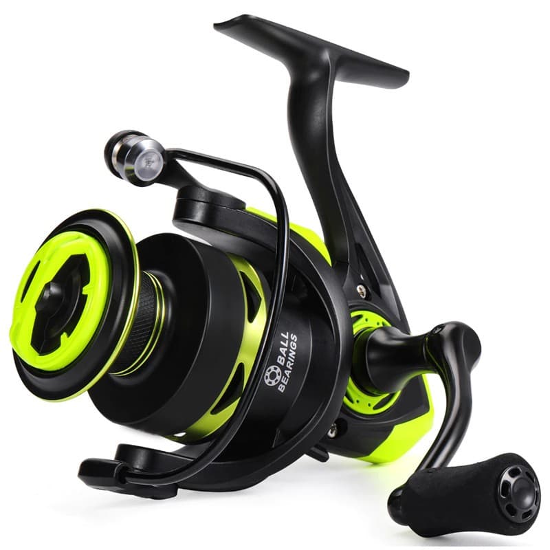 Carretel Giratório 5.2 : 1 [100kg]-Tamanho Do material EVA Verde Fluorescente