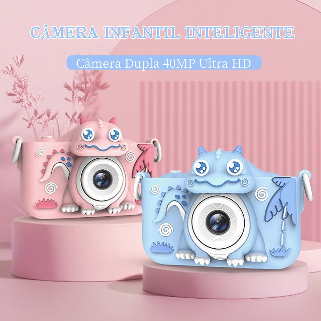 Câmera infantil Digital HD 1080P (incluindo capa protetora de Silicone) brinquedos infantis Câmera Kids