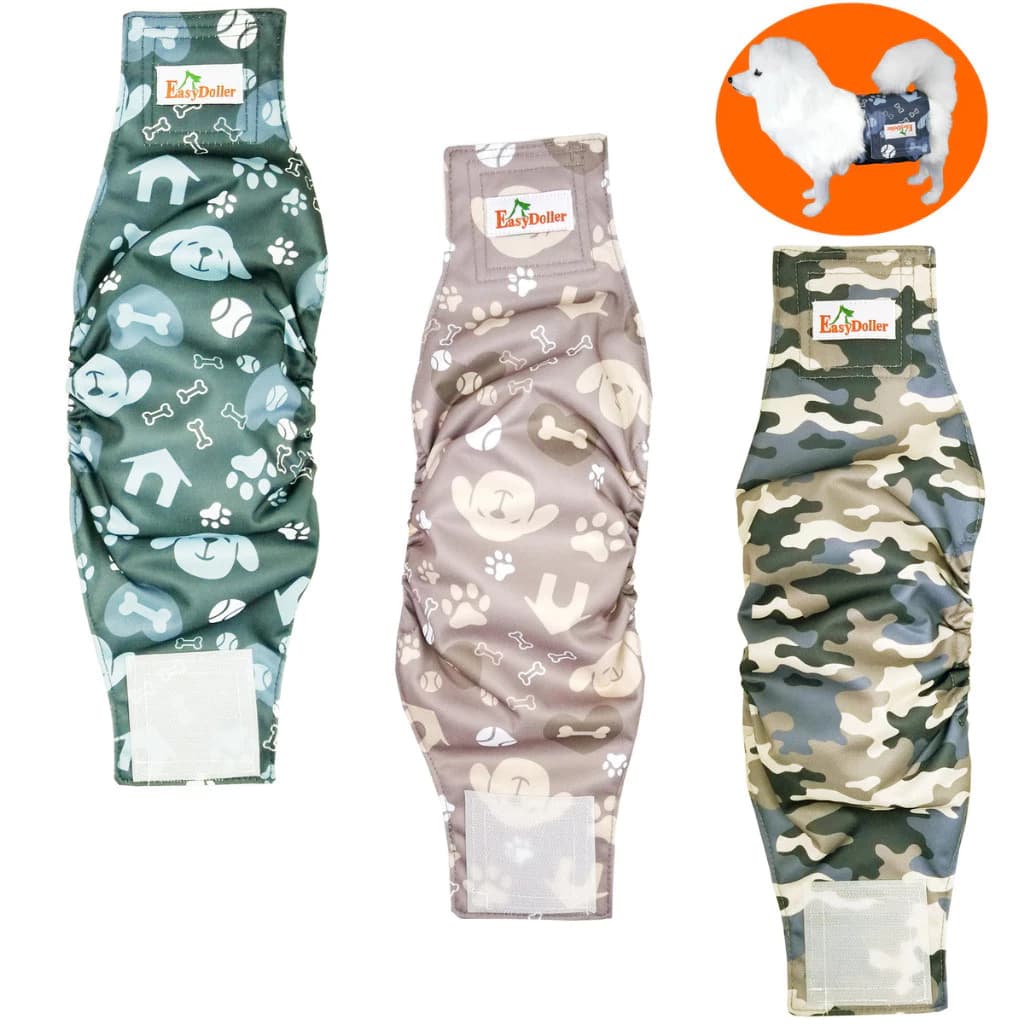 Fralda De Barriga De Cachorro Macho , Reutilizável Para Fraldas Laváveis Ecologicamente Correta Animal De Estimação