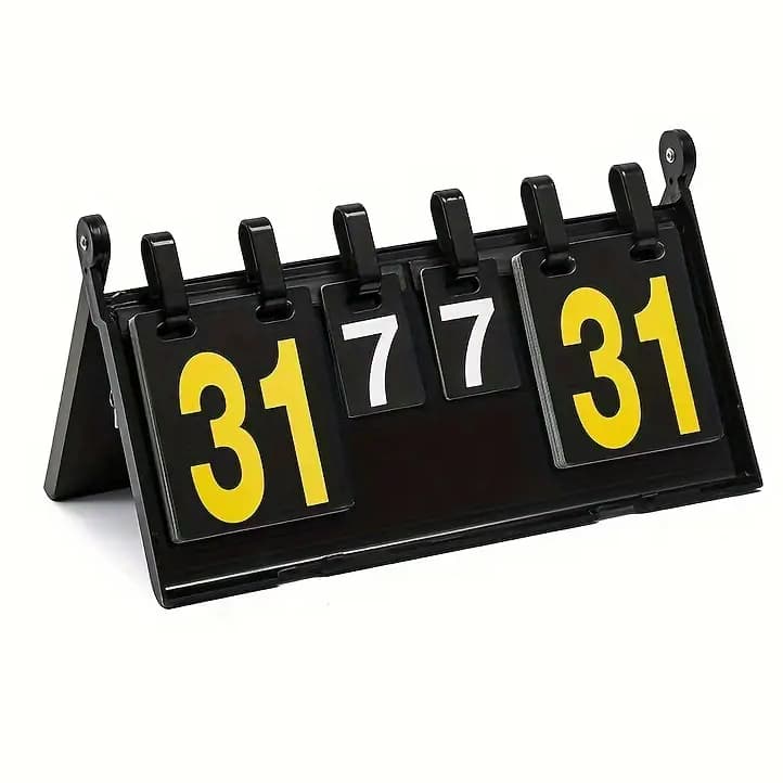 Placar De Mesa Pontuação Contador Marcador Jogo Dobrável Utilidades