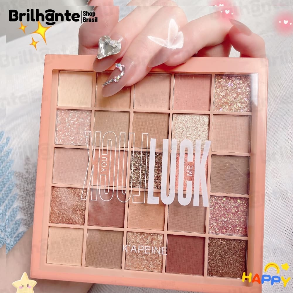 Paleta De Sombras Foscas E Pérolas De Baixa Saturação De 25 Cores Maquiagem Versátil Maquiagem para o dia a dia