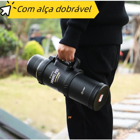 Garrafa Térmica De água 2.5 Litros Capacidade De Aço Inoxidável Copo Termico 2500ml