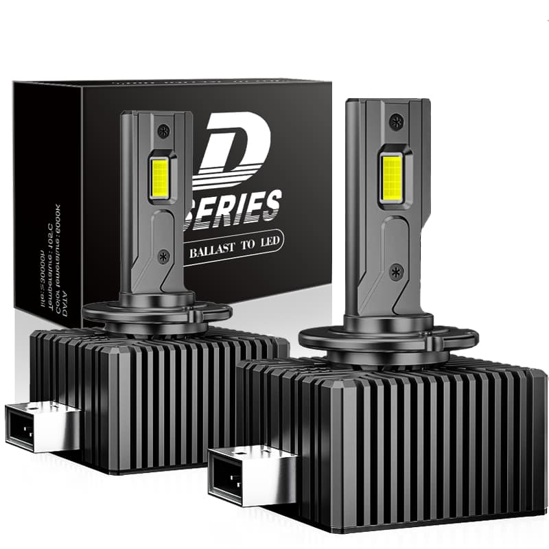 2 Pçs Carro LED Farol Lâmpadas 6500K Branco auto Lâmpada D1S D2S D3S D4S D8S Canbus Livre De Erros