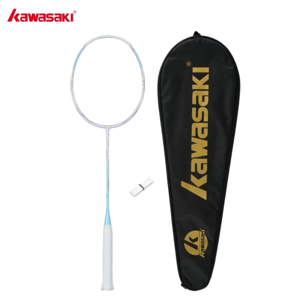 Raquete De Badminton De Fibra De Carbono Kawasaki 1915 PRO 5U 18-32LBS Adequada Para Jogadores Fesionais Velocidade