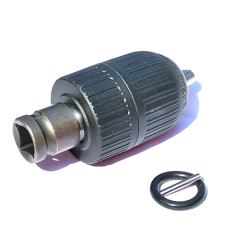 Adaptador de Chave de Impacto 1/2 para Furadeira com Mandril de Metal